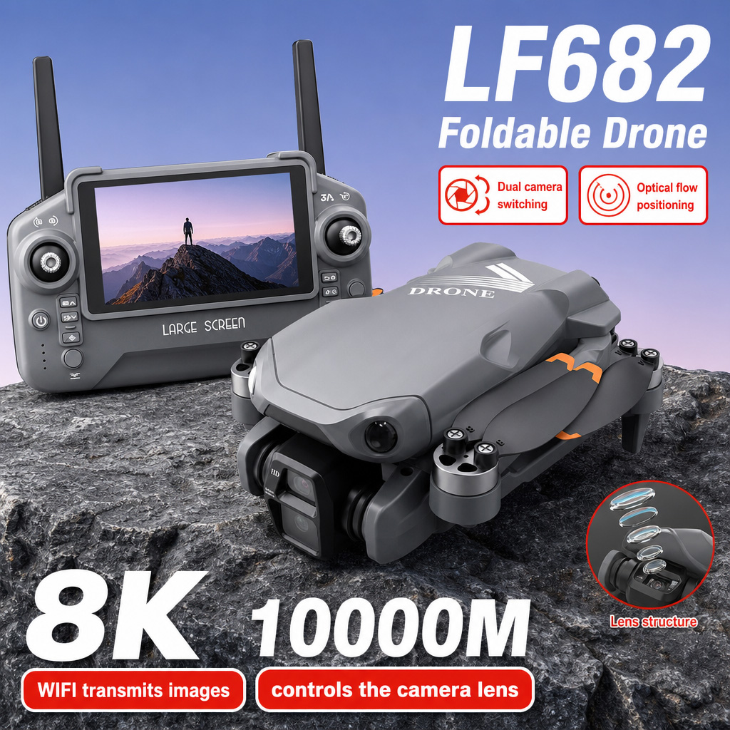 Drone Battery Balance Charger - Hava Fotoğrafı LF682 Drone 8K HD