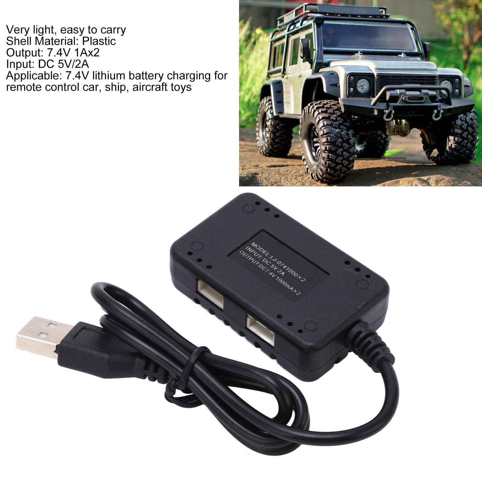 Holy Stone Drone Hs720 - Yeni 2'si 1 arada 7.4V LiPo