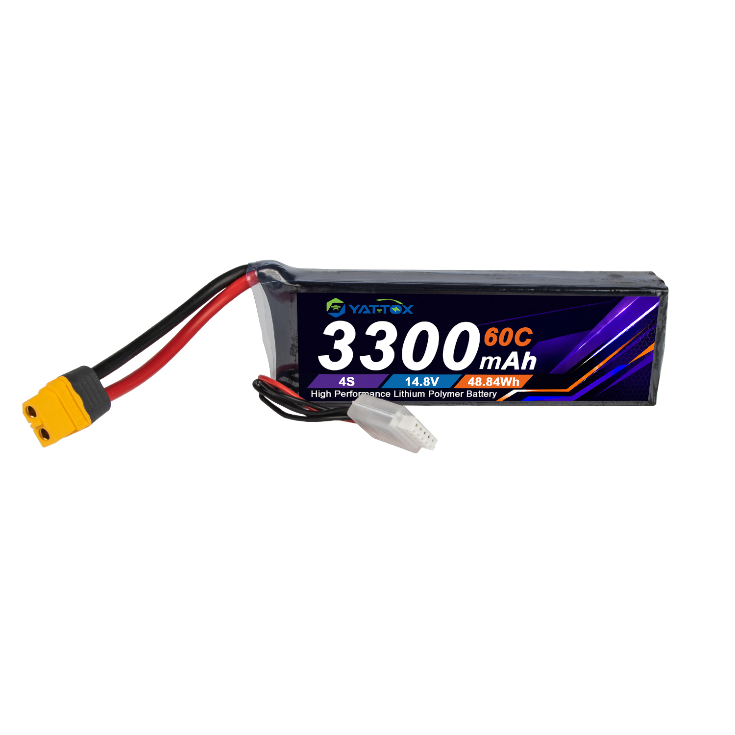 Drone Battery 4S - Yattox 4S 3300mAh 60C LiPo Pil