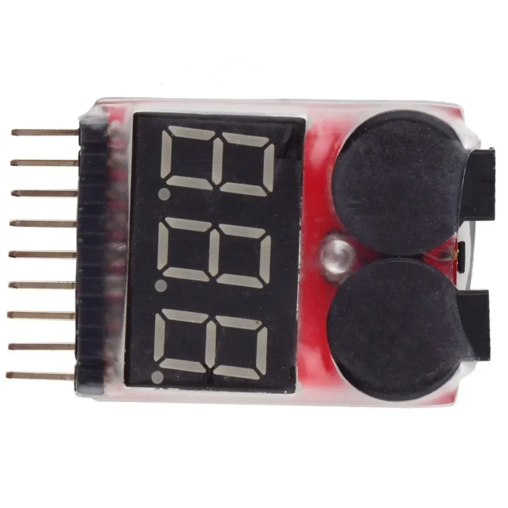 Drone Battery Alarm - 1/2/5 adet RC gerilim göstergesi pil