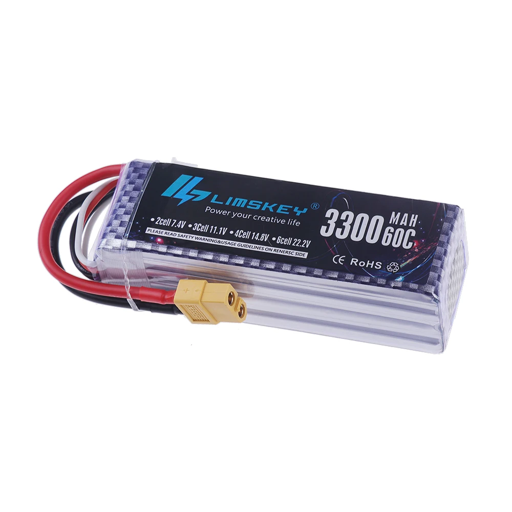 4S LiPo Pil 14.8V 3300mAh 60C/ - Drone Battery 4S incelemesi ve fiyatı