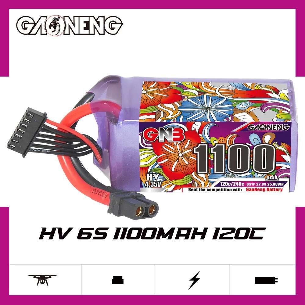 2 adet GNB 6S Lipo Pil 22.8V 1 - Drone Battery Lipo incelemesi ve fiyatı