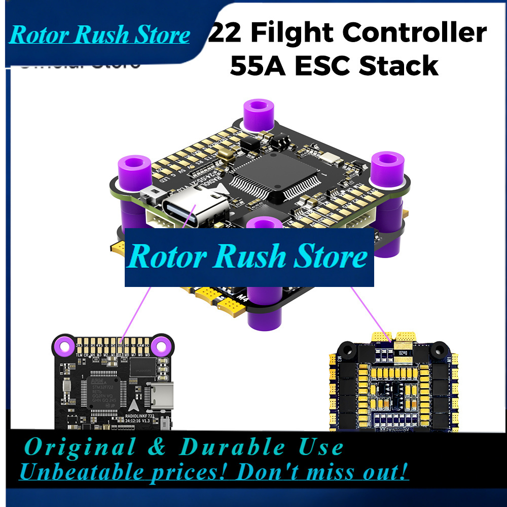 RoRusRadiolink F722 Uçuş Kontr - Betaflight Fc F7 incelemesi ve fiyatı