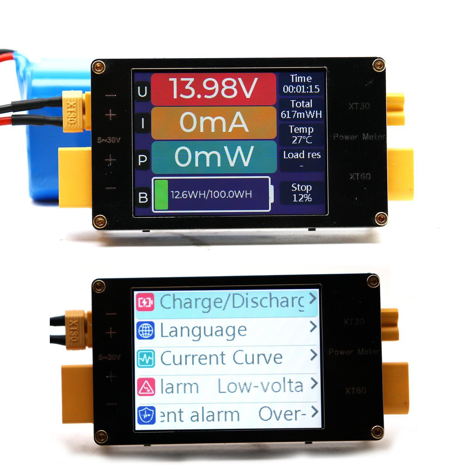 2.4 inç Ekranlı Güç Ölçer XT60 - Drone Battery Voltage Checker incelemesi ve fiyatı