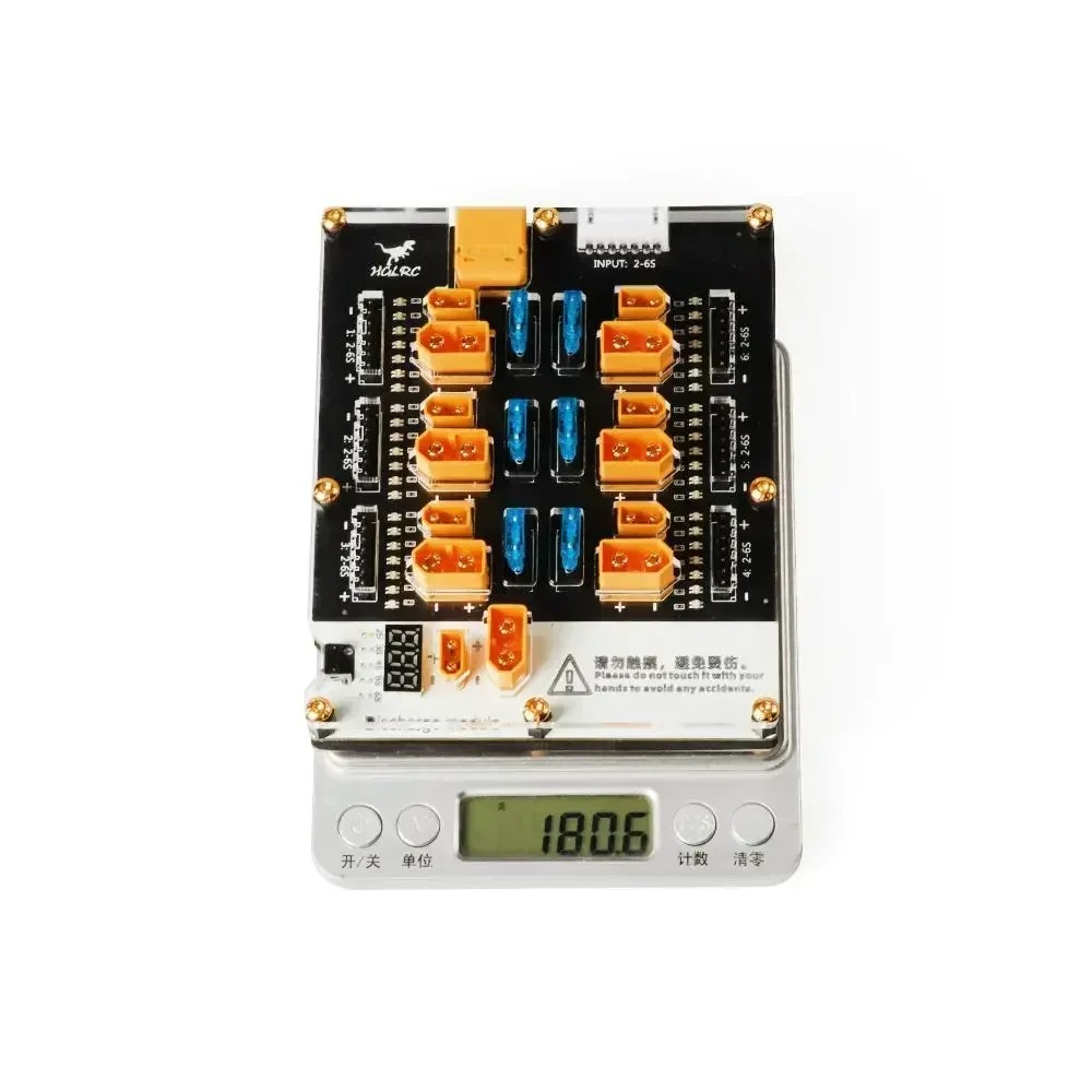 HGLRC Thor Pro 6 Port LiPo Den - Drone Battery Parallel Board incelemesi ve fiyatı
