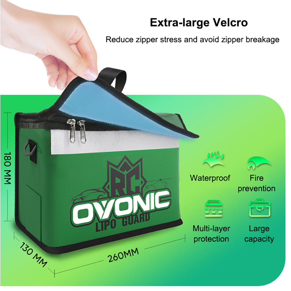 Ovonic LiPo Pil Güvenli Çanta  - Drone Battery Bag incelemesi ve fiyatı
