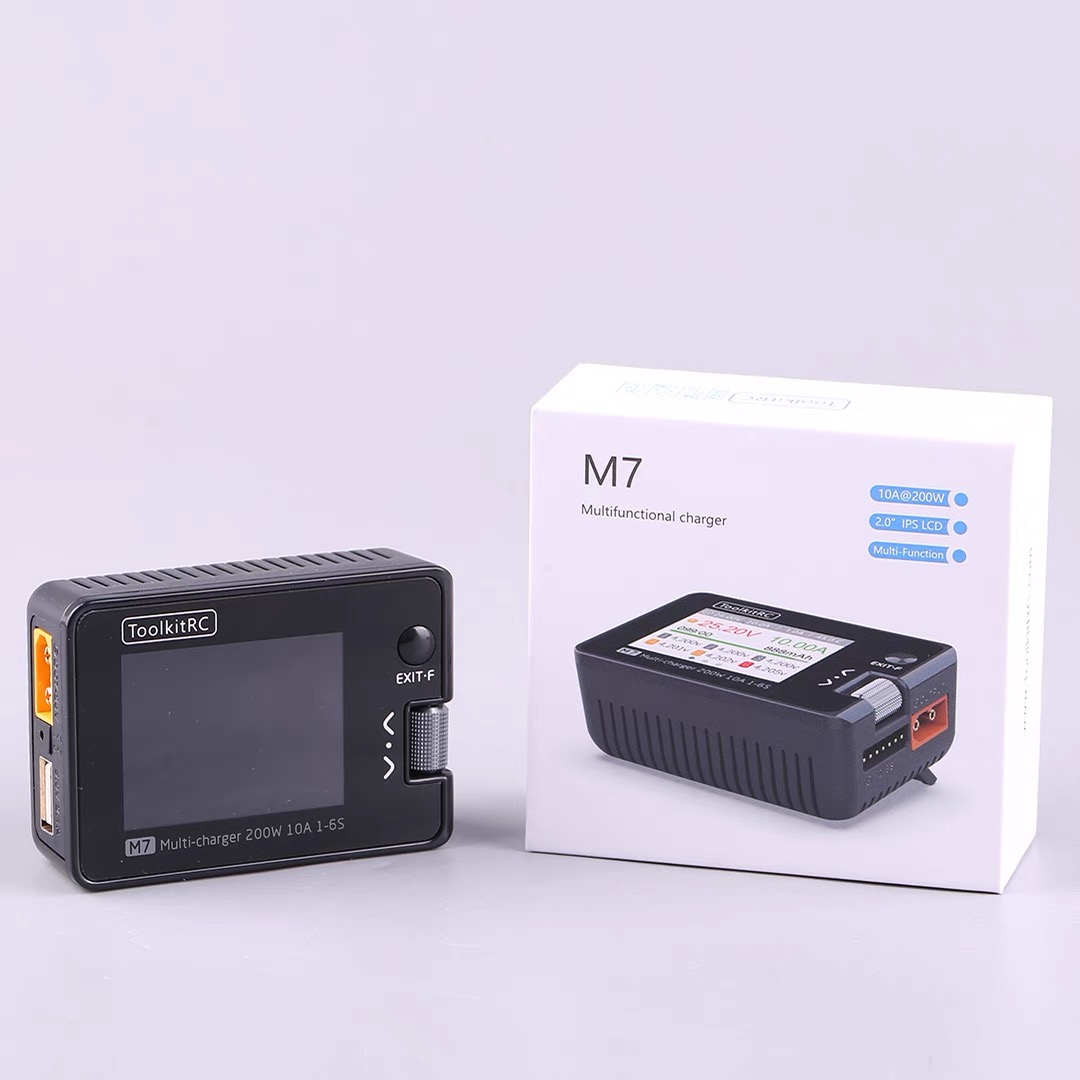 ToolkitRC M7 200W 10A DC Şarj  - Drone Battery Voltage Checker incelemesi ve fiyatı