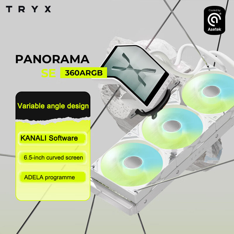 TRYX PANORAMA SE 360 ARGB CPU  - Holy Stone Drone Hs720 incelemesi ve fiyatı